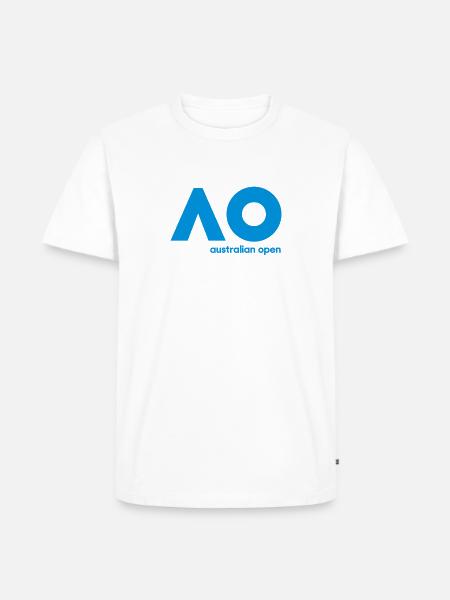 australian open logo - Men's Premium T-Shirt - white