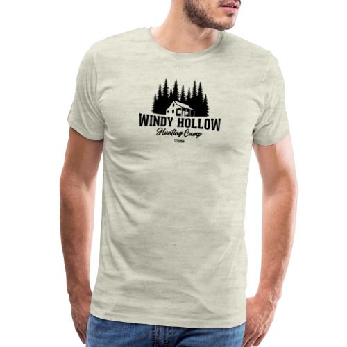 Windy Hollow Hunting Camp - LIGHT - Men's Premium T-Shirt