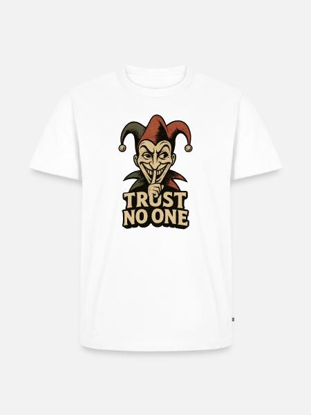 Funny April Fool's Day T-Shirt - Men's Premium T-Shirt - white