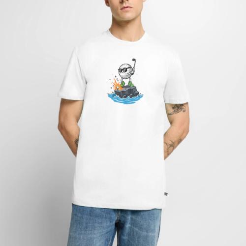 Play It As It Lies Bad Golfer Quote Cotton - Men's Premium T-Shirt