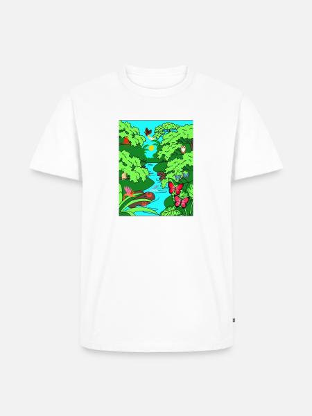 SCARLET SABLE - Men's Premium T-Shirt - white