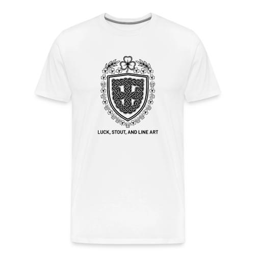 Celtic Knot T-Shirt, Symmetrical Shield - Men's Premium T-Shirt