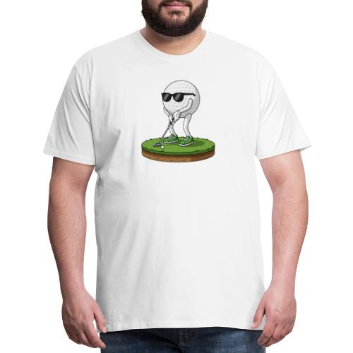 Just Tap It In - Golf Gag Gift Tee for Men - Men's Premium T-Shirt