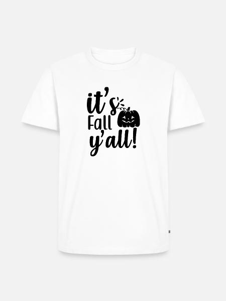 Its fall yall - Men's Premium T-Shirt - white