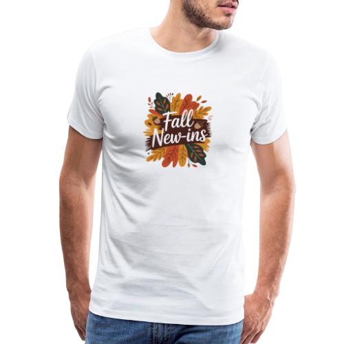 Fall New-Ins Autumn Leaves Acorn Seasonal Outfit - Men's Premium T-Shirt