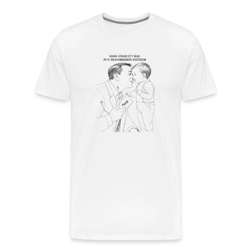 Dad Joke Blueprint T-Shirt - Men's Premium T-Shirt