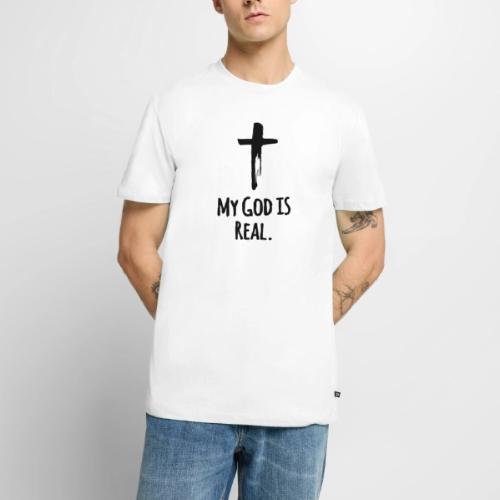 My god is real - Men's Premium T-Shirt