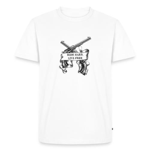 Ride Hard Live Free - Men's Premium T-Shirt