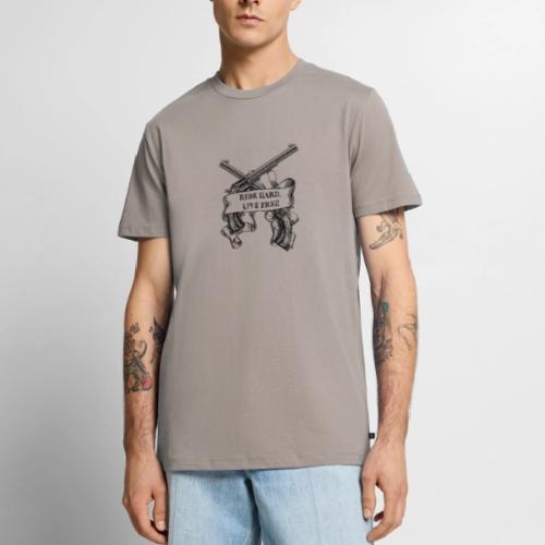 Ride Hard Live Free - Men's Premium T-Shirt