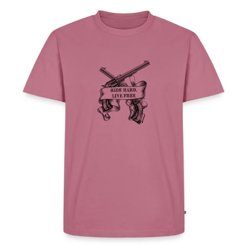 Ride Hard Live Free - Men's Premium T-Shirt