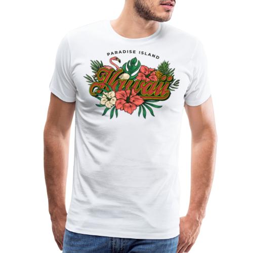 hawaii paradise island - Men's Premium T-Shirt