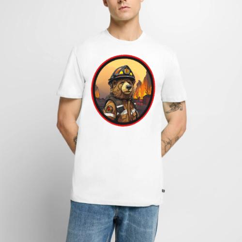 Bears fire department / fireman bear - Men's Premium T-Shirt