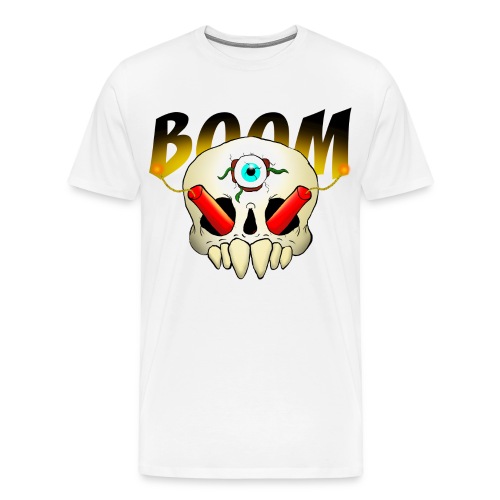 Boom Skull - Men's Premium T-Shirt