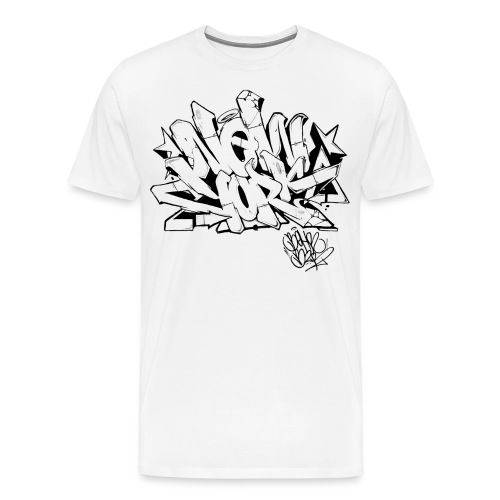 Behr - New York Graffiti Design - Men's Premium T-Shirt