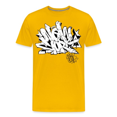 Behr - New York Graffiti Design - Men's Premium T-Shirt