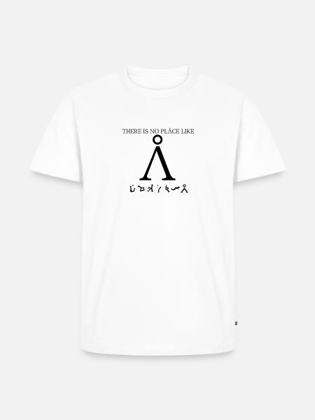 Stargate SG1 - There Is No Place Like Earth - Men's Premium T-Shirt - white