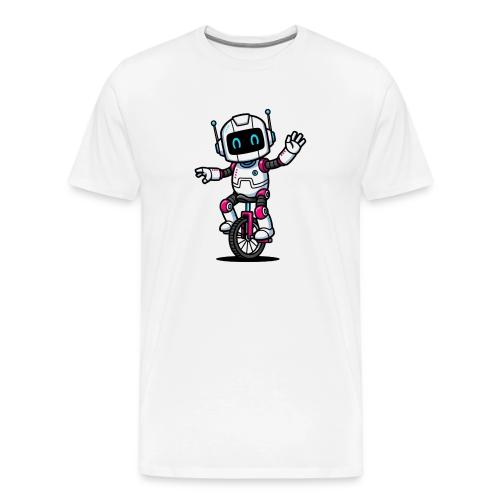 Futuristic Robot - Men's Premium T-Shirt