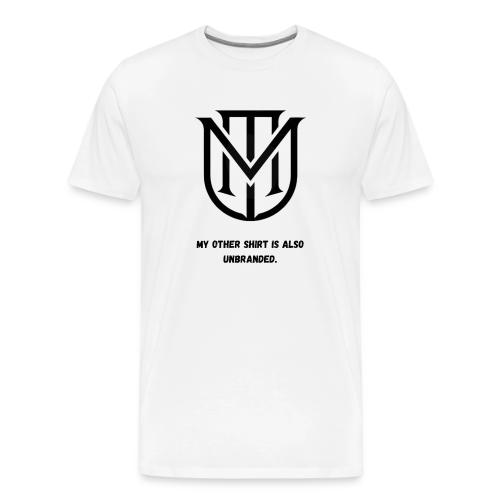 My Other Shirt Is Also Unbranded T-Shirt | Quiet L - Men's Premium T-Shirt