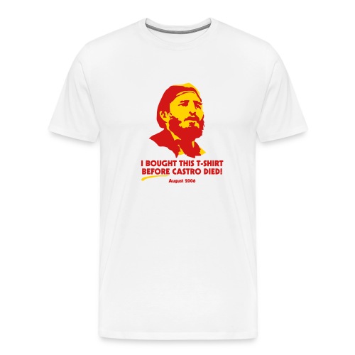 Before Castro Died - Men's Premium T-Shirt