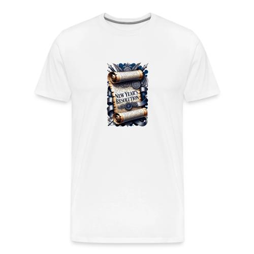 New Year's Resolution T-Shirt - Men's Premium T-Shirt