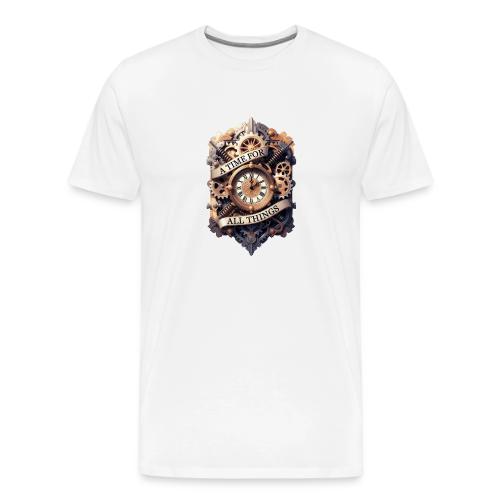 Ornate Clockwork T-Shirt - Men's Premium T-Shirt