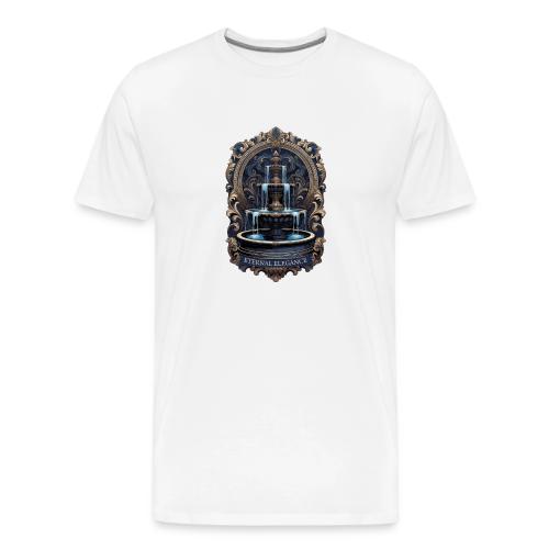Gilded Baroque Fountain T-Shirt - Men's Premium T-Shirt