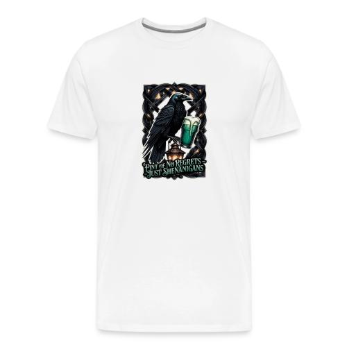 Sarcastic Raven Shenanigans Tee - Men's Premium T-Shirt