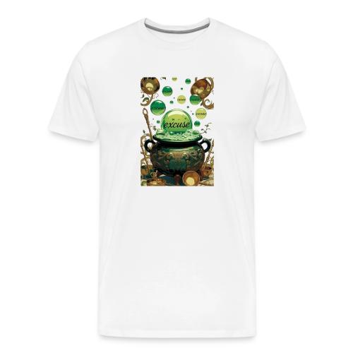 Emerald Excuses Cauldron Graphic Tee - Men's Premium T-Shirt