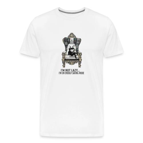 Remote Throne Procrastinator T Shirt, Dad Gift - Men's Premium T-Shirt