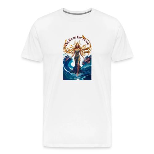 Women’s Day Tidal Sovereign T Shirt, Gift for Wife - Men's Premium T-Shirt