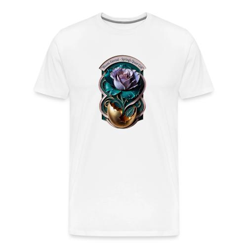 Easter Bloom Eternal Wild Rose T Shirt, Gift - Men's Premium T-Shirt
