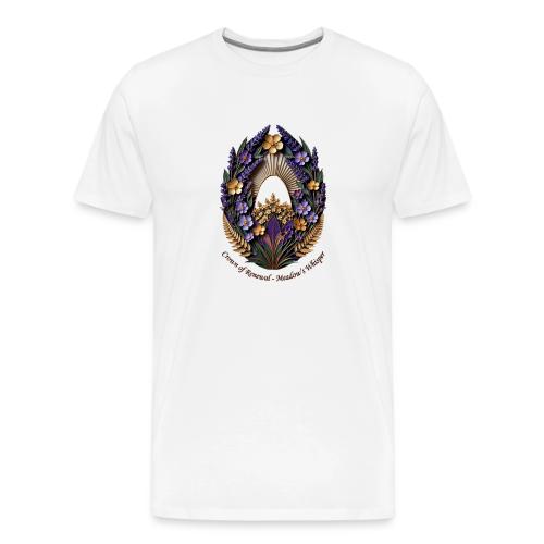 Easter Meadow Crown Renewal T Shirt, Spring Gift - Men's Premium T-Shirt