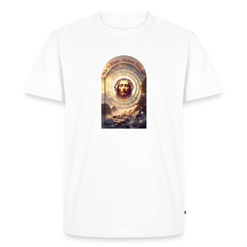 Easter He Is Risen Sacred Face T Shirt, wife Gift - Men's Premium T-Shirt