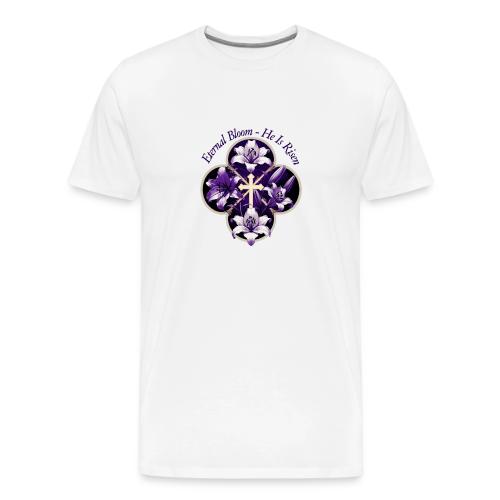 Easter Eternal Bloom Lily Crown T Shirt, Gift - Men's Premium T-Shirt