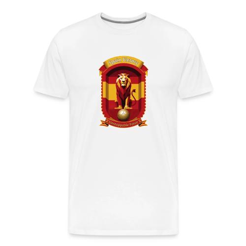 Spain Lion Victory T-Shirt, Flag Pride Crest Gift - Men's Premium T-Shirt