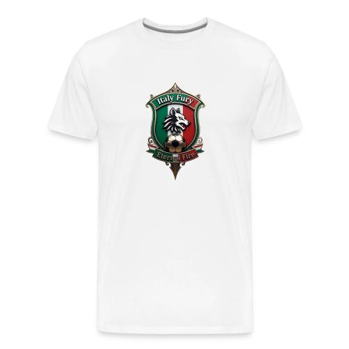 Italy heritage Wolf Fury Tee, Pride Badge Gift - Men's Premium T-Shirt