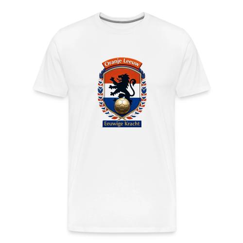 Netherlands Lion Premium T-Shirt, Dutch Flag Gift - Men's Premium T-Shirt