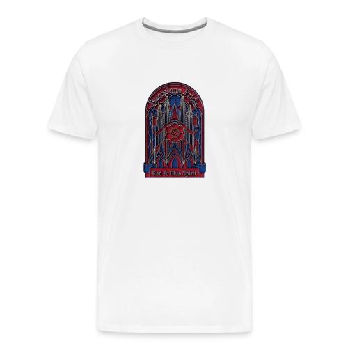 Barcelona Scarlet Pride T Shirt, Vibrant City Gift - Men's Premium T-Shirt