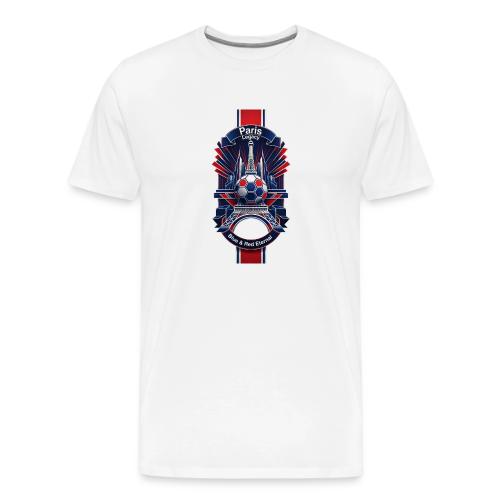 Paris Tower Legacy T Shirt, Soccer City Pride Gift - Men's Premium T-Shirt