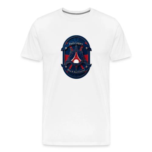 Paris Pride Heritage T Shirt, Soccer Fan Gift - Men's Premium T-Shirt