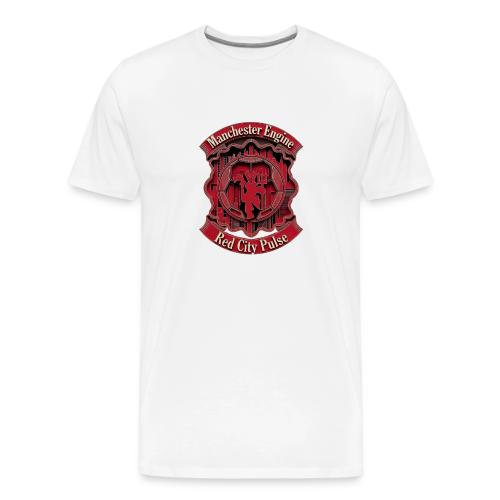 Red Manchester T Shirt, Red Soccer City Pride Gift - Men's Premium T-Shirt