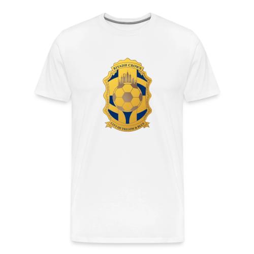 Riyadh Crown T Shirt, Modern Desert Pride Gift - Men's Premium T-Shirt