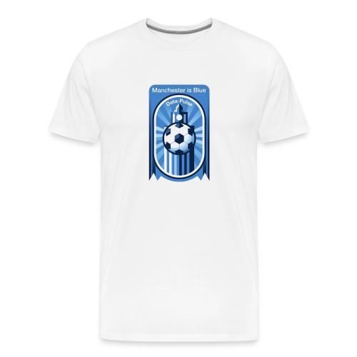 Manchester is Blue Soccer City T Shirt, Apparel - Men's Premium T-Shirt