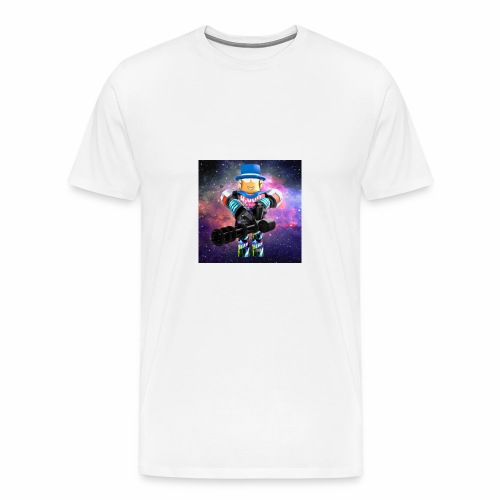 sean roblox character with minigun - Men's Premium T-Shirt