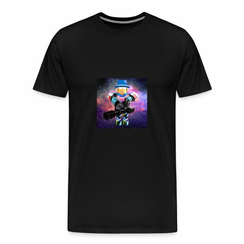 sean roblox character with minigun - Men's Premium T-Shirt