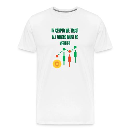 Sarcastic Bitcoin Investor T-shirt - Men's Premium T-Shirt