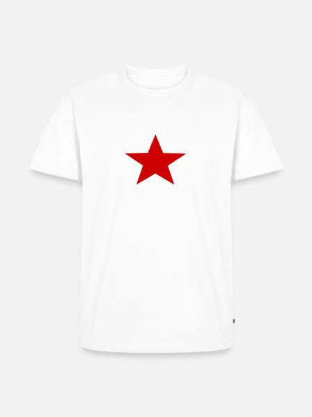 Red Star Army - Men's Premium T-Shirt - white