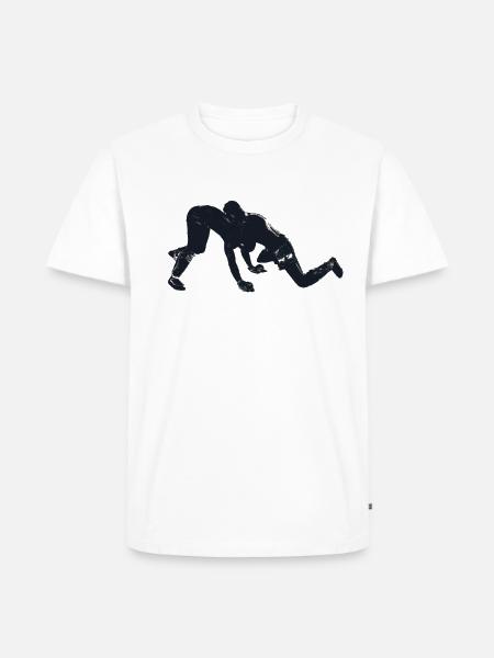 wrestling - Men's Premium T-Shirt - white