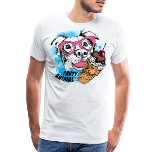 party animal dog - Men's Premium T-Shirt