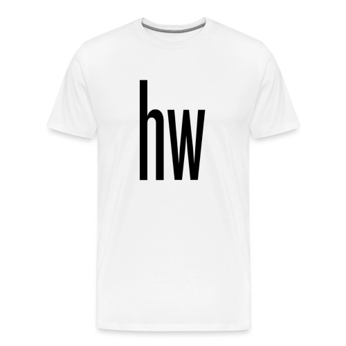 hw logo (Organic) - Men's Premium T-Shirt